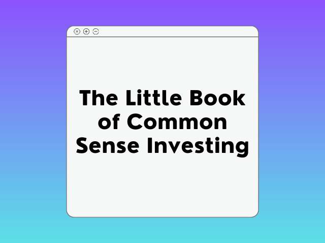 The Little Book of Common Sense Investing Course